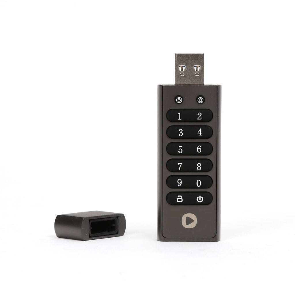 Plat Hardware PIN PAD encrypted Flash Drive 64gb