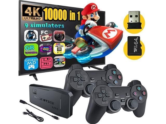 GAME Retro Games Console device with 10,000 retro arcade games and 2 w –  Back from the Future