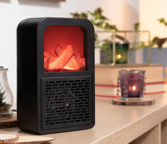 Innova Flame Effect Desk Heater