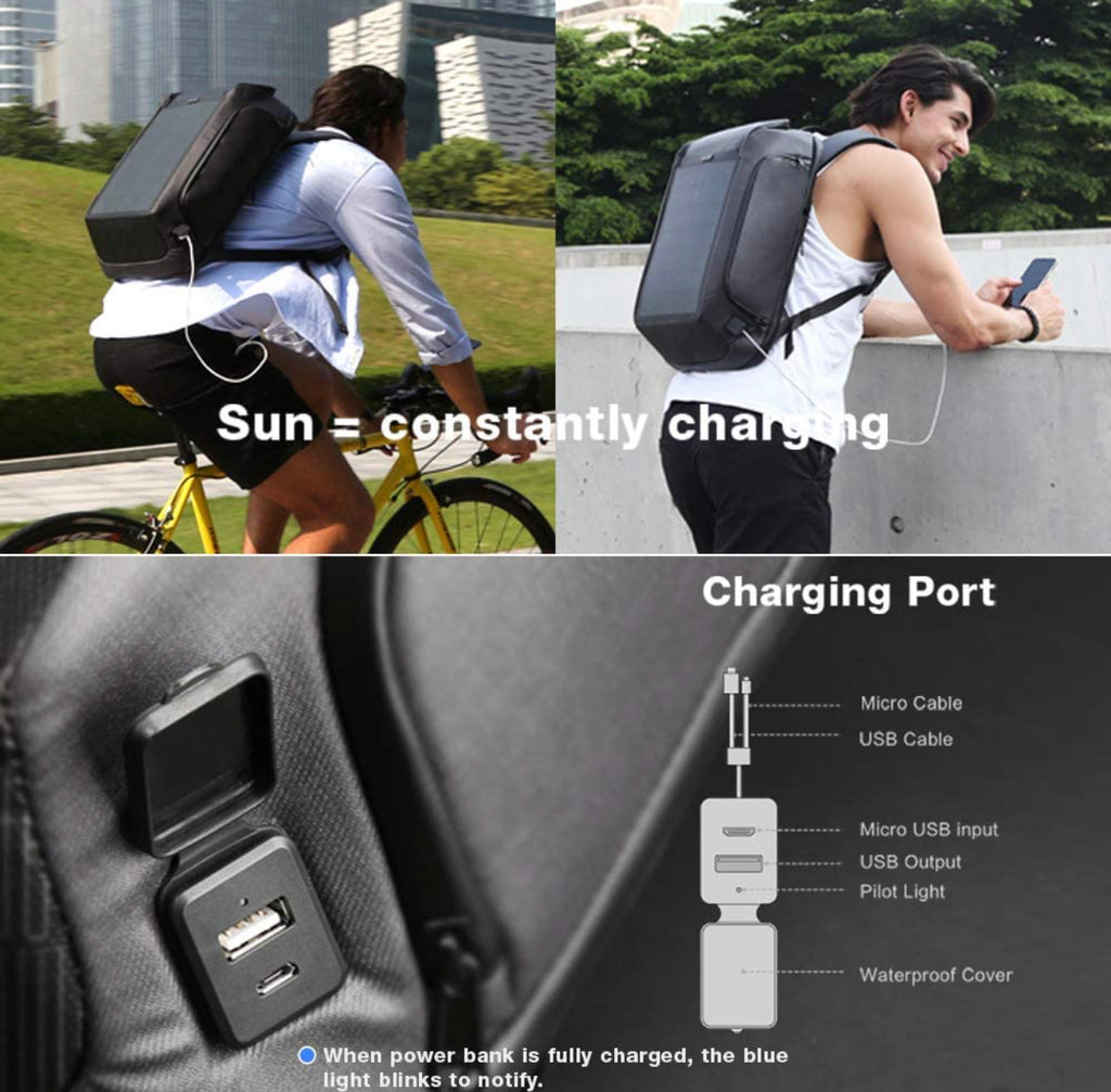 HackPack Solar Multifunction Backpack