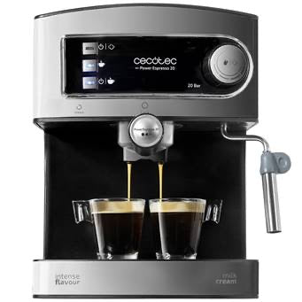Cecotec barista style coffee machine