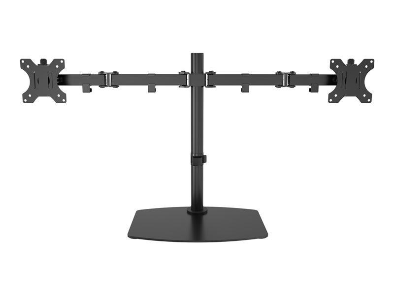 VISION Monitor Desk Stand Black Dual