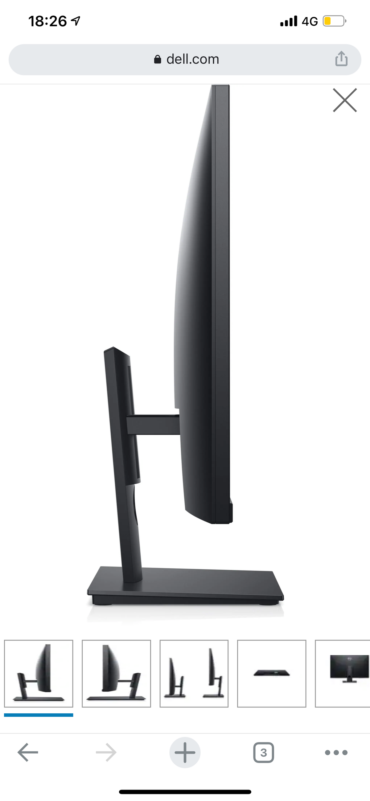 Dell 27” HD hdmi / vga monitor
