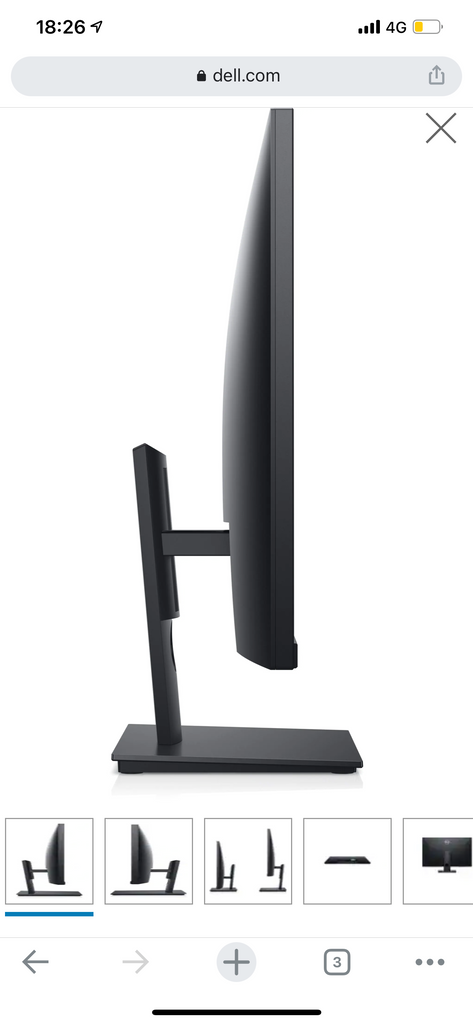 Dell 27” HD hdmi / vga monitor
