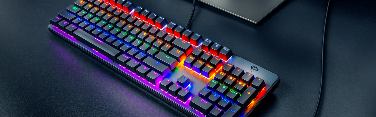 Trust Asta Mechanical Metal gaming keyboard