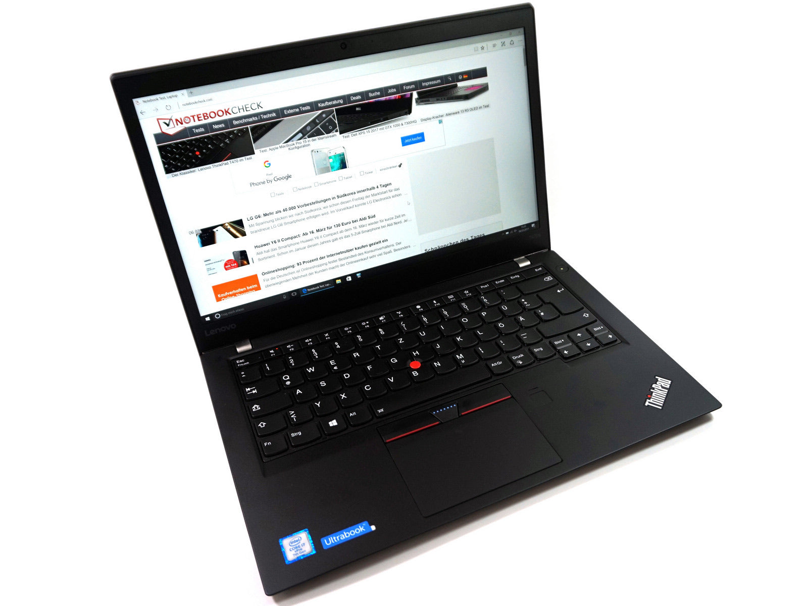 Lenovo Thinkpad T470s 14.5” laptop