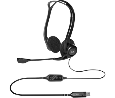 Logitech 960b USB headset PC and Mac Back from the Future