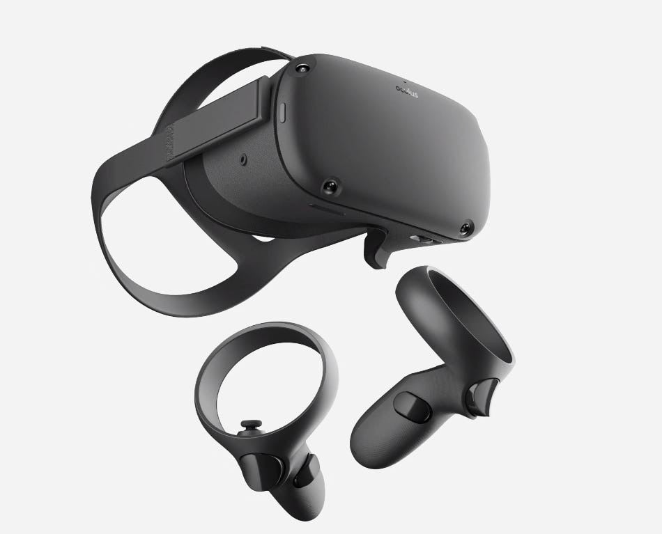 Oculus Quest headset Back from the Future