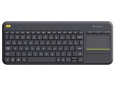 Logitech k400 plus wireless keyboard with trackpad