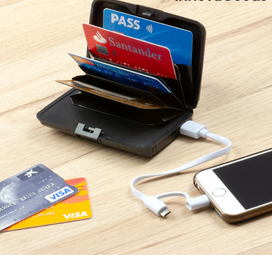 Innova RFID secure Wallet and Power Bank