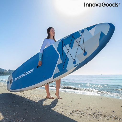 2-in-1 Inflatable Paddle Surf Board with Seat and Accessories