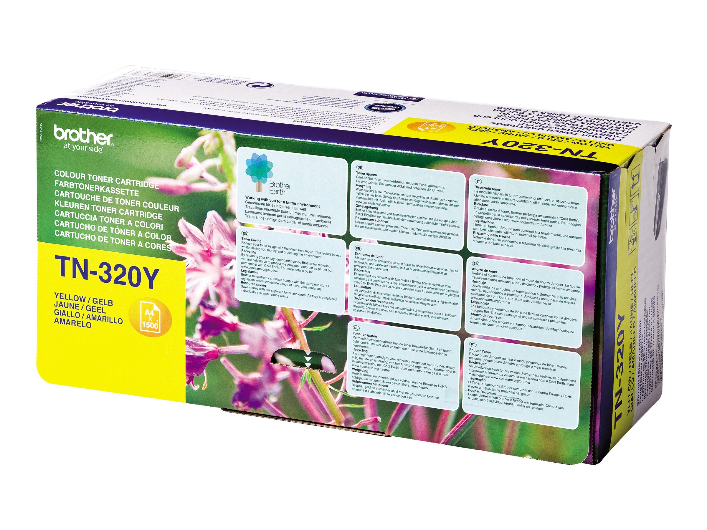 SBRO0534 BROTHER TN320Y YELLOW TONER
