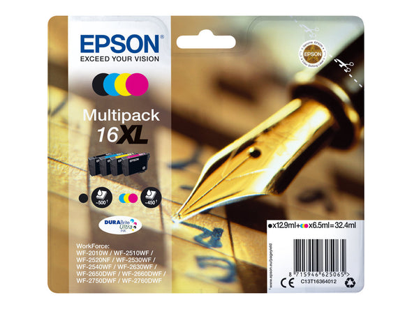 SEPS1077 EPSON C13 T16364010/12 (PC) MULTIPACK 16X