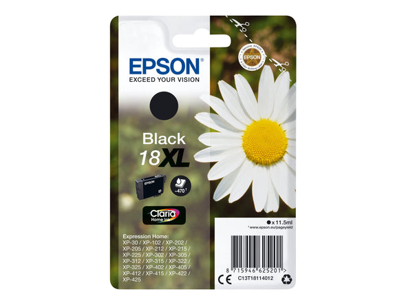 SEPS1050 EPSON C13T18114010/12 (DA) 18XL BLACK INK