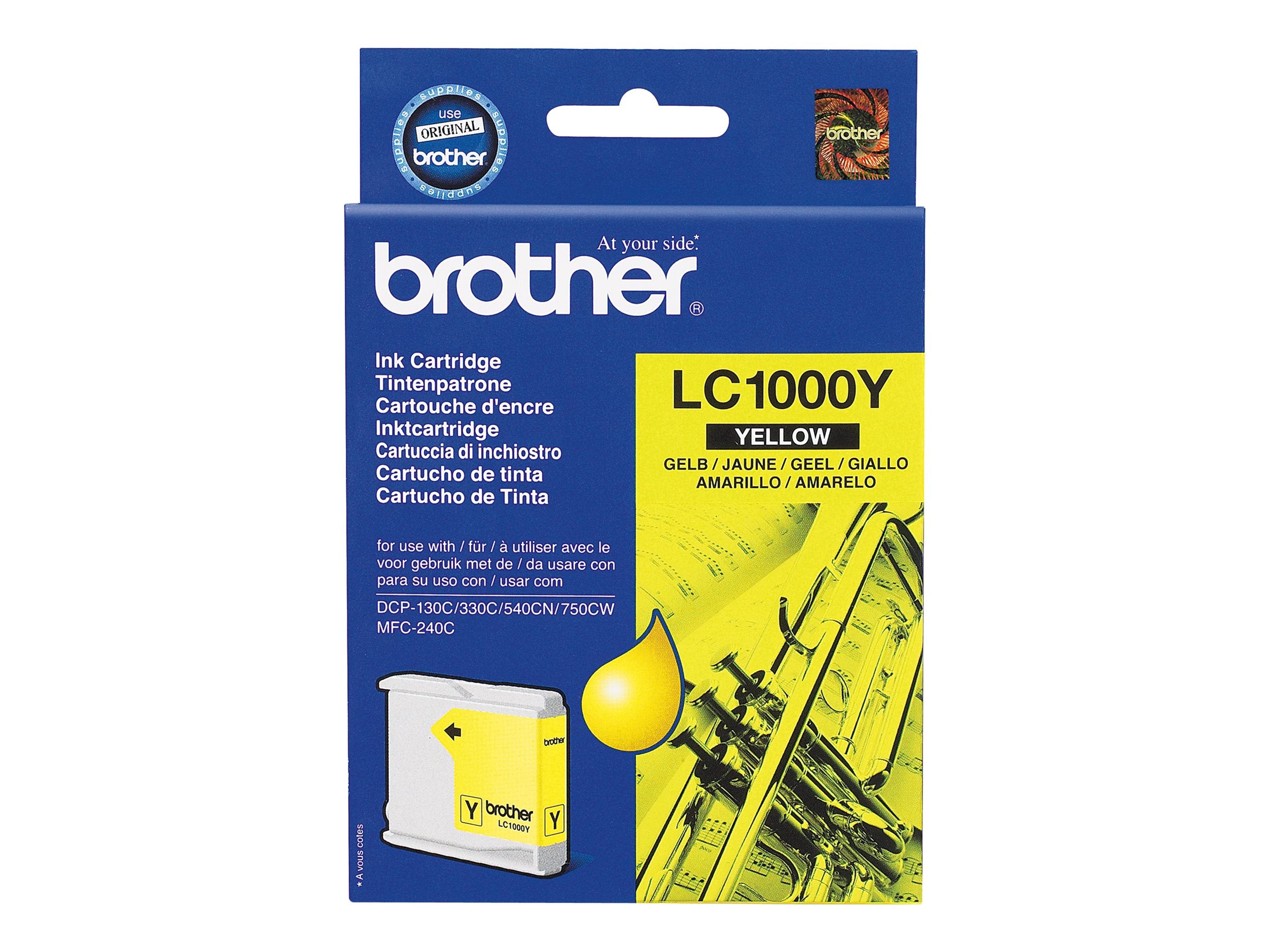 SBRO0448 BROTHER LC1000 YELLOW