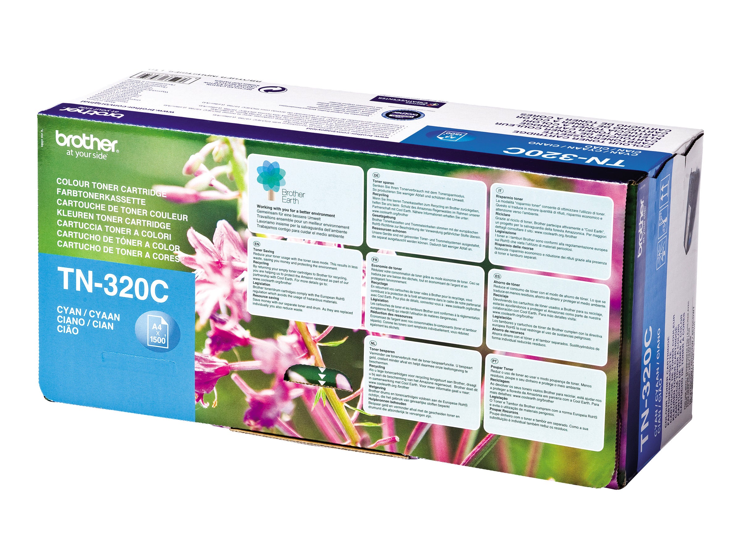 SBRO0532 BROTHER TN320C CYAN TONER