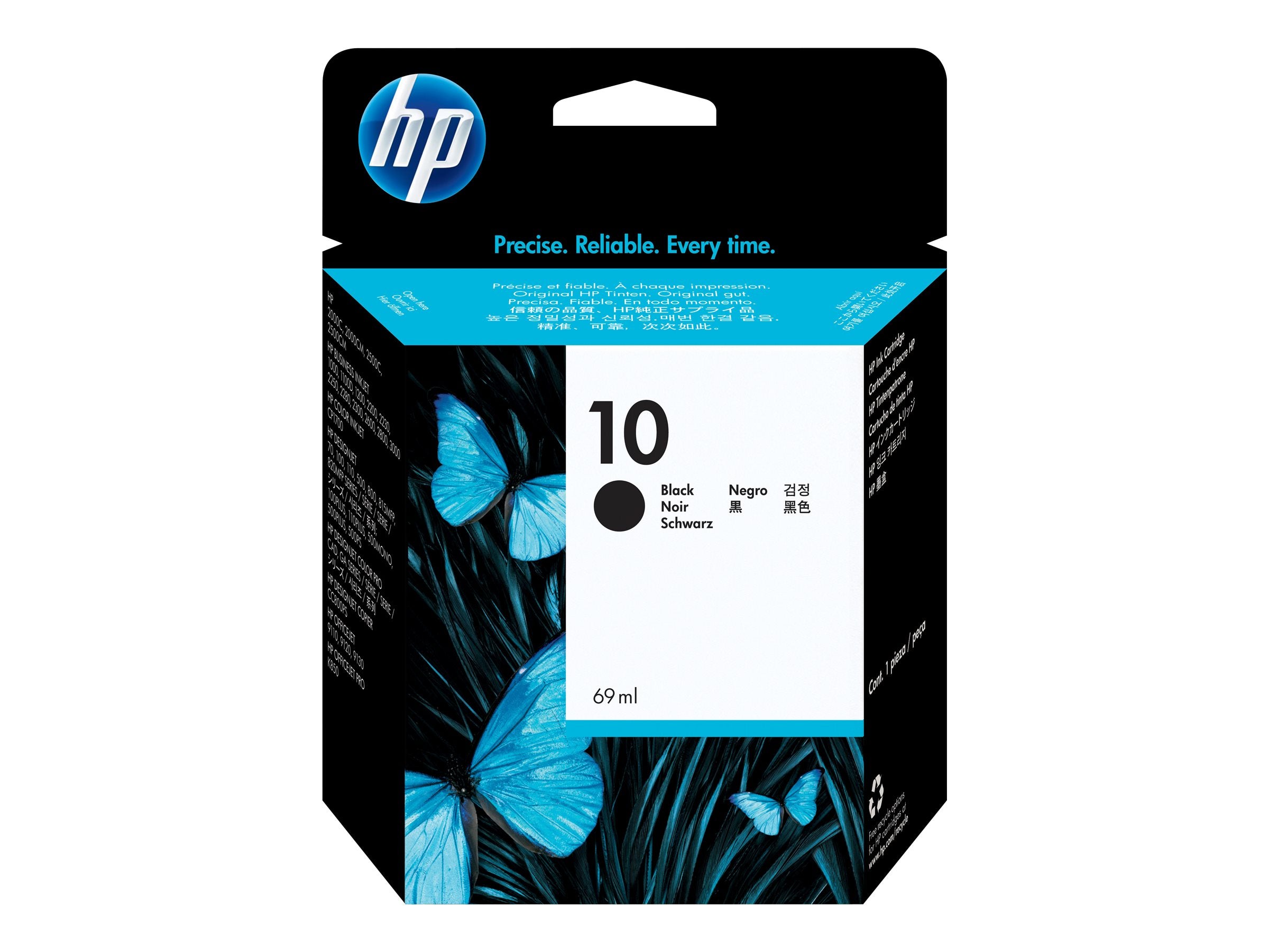 SHPP0284 HP C4844AE NO 10 BLACK INK
