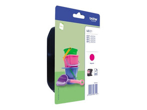 SBRO0726 BROTHER LC221M MAGENTA INK