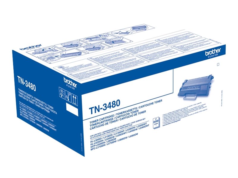 SBRO0741 BROTHER TN3480 BLACK TONER