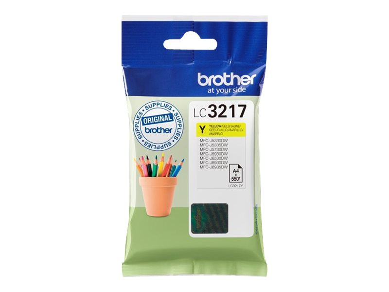 SBRO0765 BROTHER LC3217Y YELLOW INK