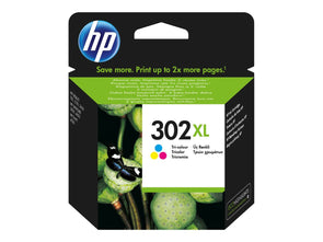 SHPP1791 HP F6U67AE NO 302XL COLOUR INK