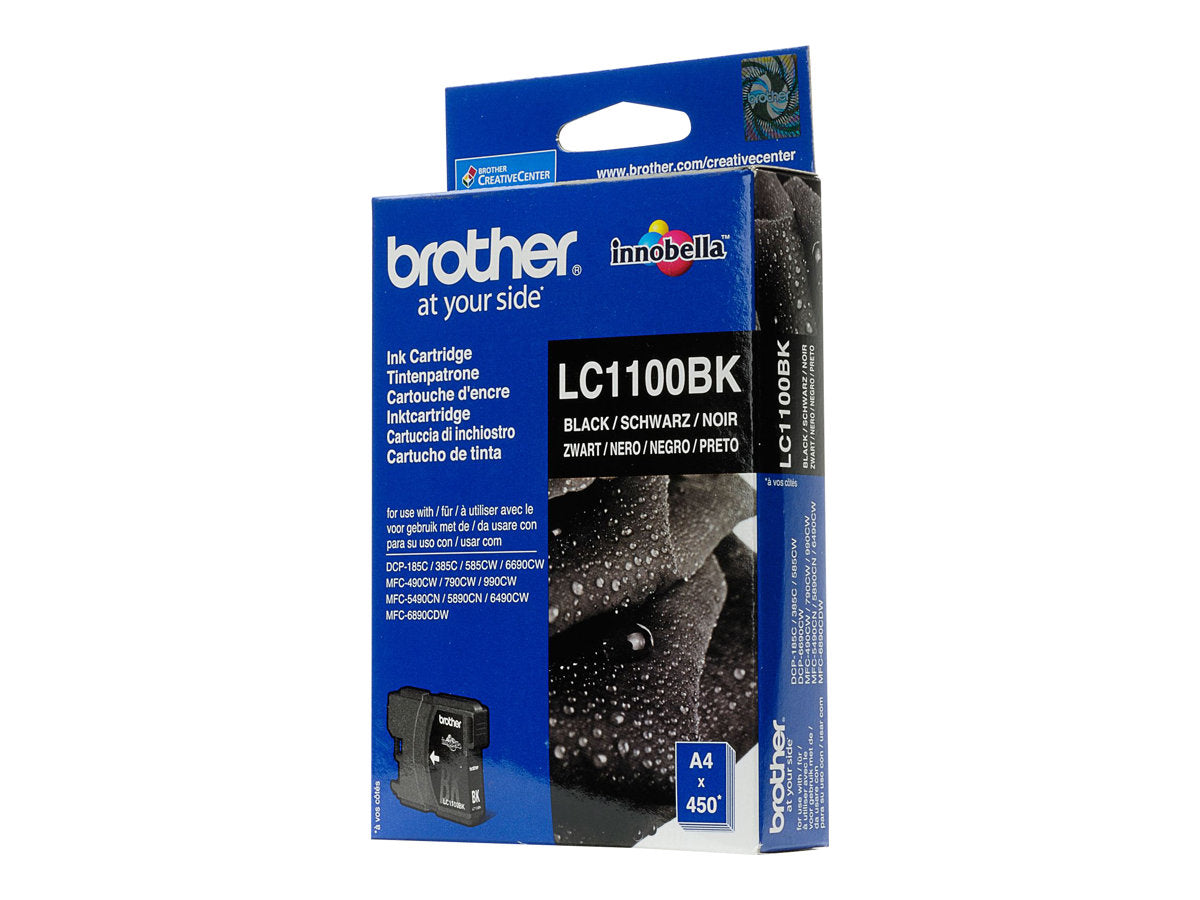 SBRO0012 BROTHER LC1100BK BLACK INK