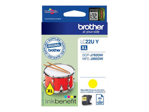 SBRO0750 BROTHER LC22UY YELLOW INK