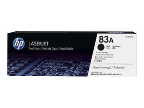 SHPP1892 HP CF283AD NO 83A BLACK TONER (2PK)