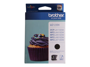 SBRO0597 BROTHER LC123BK BLACK INK