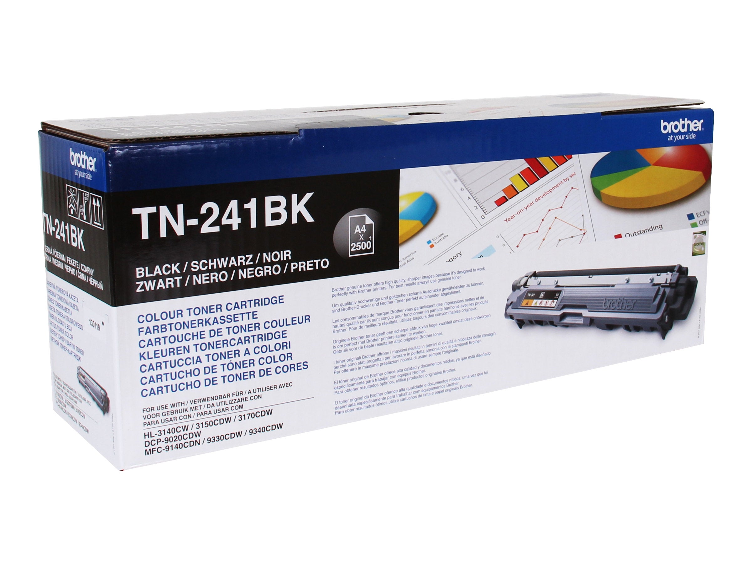 SBRO0627 BROTHER TN241BK BLACK TONER