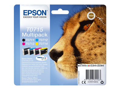 SEPS0771 EPSON C13 T07154010/12 (CH) MULTIPACK (4P