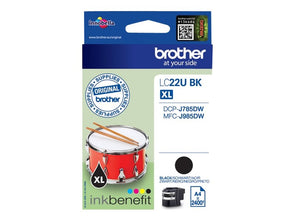 SBRO0747 BROTHER LC22UBK BLACK INK