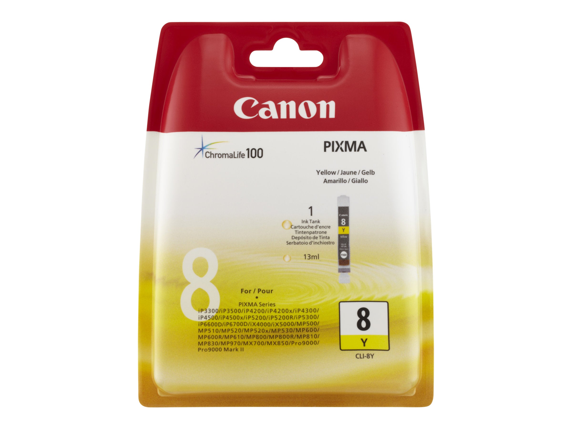 SCAN0351 CANON CLI-8Y YELLOW INK