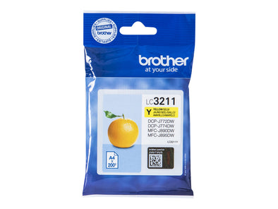 SBRO0831 BROTHER LC-3211Y YELLOW INK