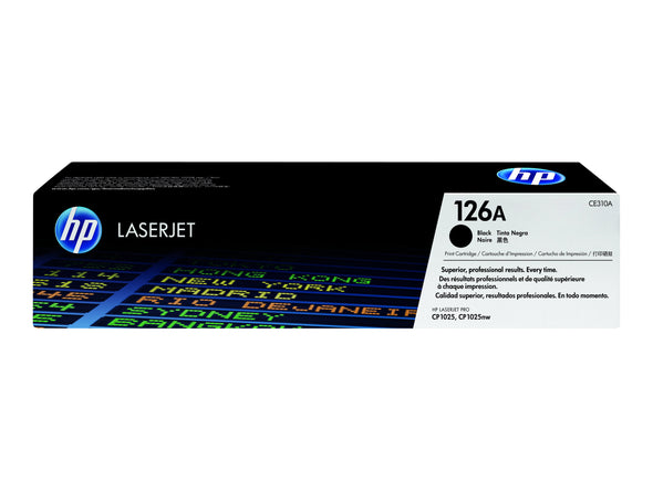 SHPP1348 HP CE310A 126A BLACK TONER