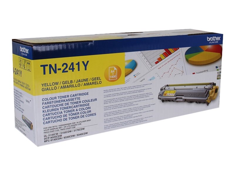 SBRO0630 BROTHER TN241Y YELLOW TONER