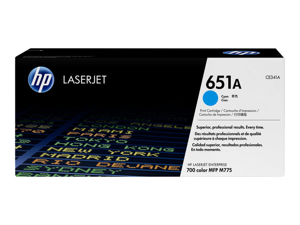 SHPP1458 HP CE341A 651A CYAN TONER