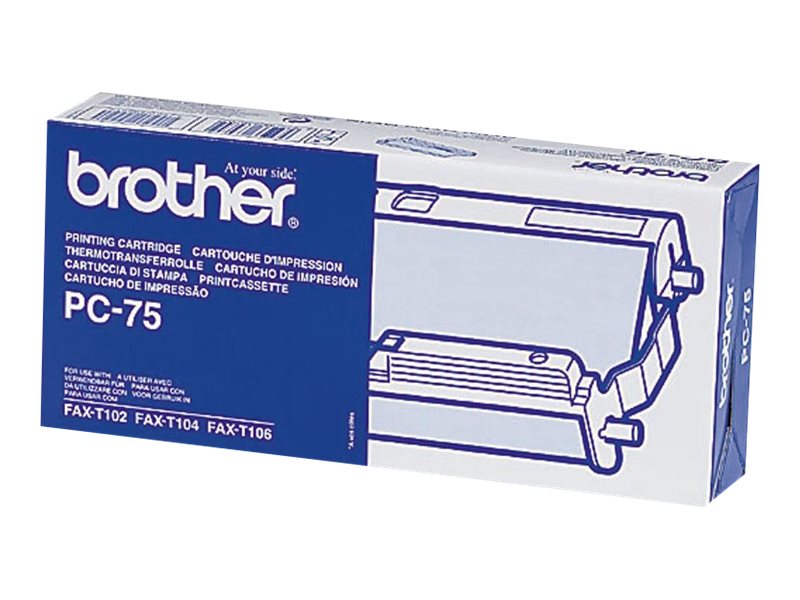 SBRO0420 BROTHER PC75 BLACK RIBBON CART