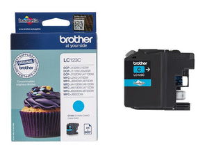 SBRO0598 BROTHER LC123C CYAN INK