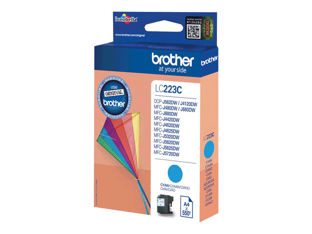 SBRO0682 BROTHER LC223C CYAN INK