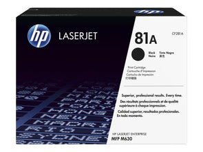 SHPP1692 HP CF281A 81A BLACK TONER