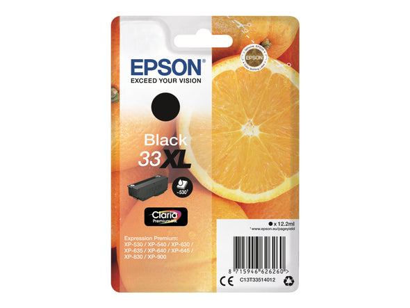 SEPS1208 EPSON C13 T33514010/12 (OR) 33XL BLACK IN