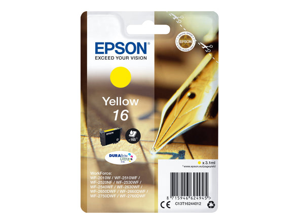 SEPS1070 EPSON C13 T16244010/12 (PC) YELLOW 16 INK