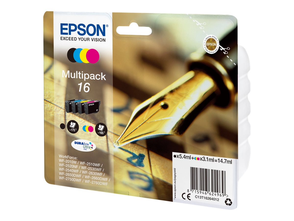 SEPS1072 EPSON C13 T16264010/12 (PC) MULTIPACK 16