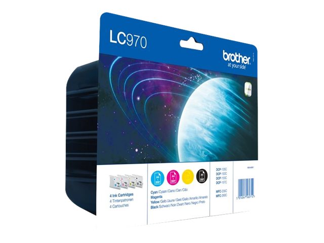 SBRO0474 BROTHER LC970VALBP INK (4PK)