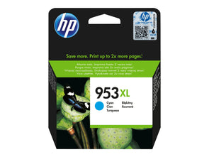 SHPP1865 HP F6U16AE NO 953XL CYAN INK