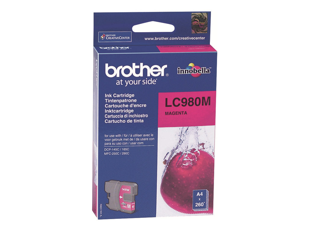 SBRO0502 BROTHER LC980M MAGENTA INK CARTRIDGE