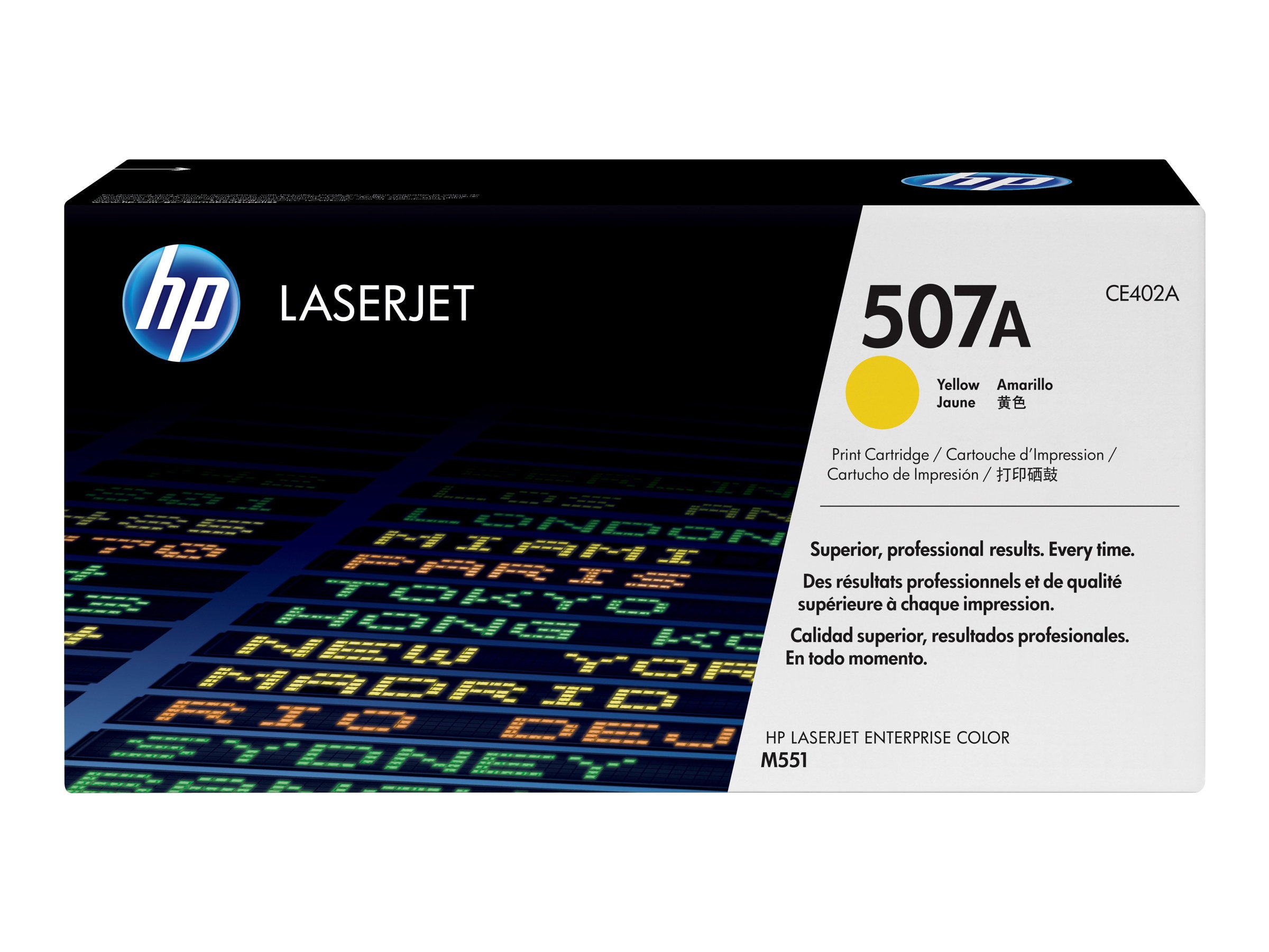 SHPP1403 HP CE402A 507A YELLOW TONER