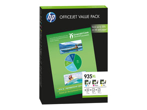 SHPP1717 HP F6U78AE NO 935XL (C,Y,M) INK PACK