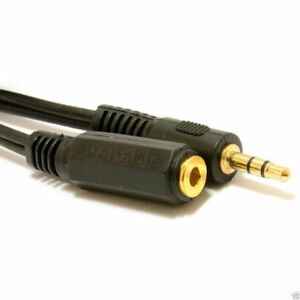VCOM Stereo 3.5mm Jack M to 3.5mm Jack F 3 Meter